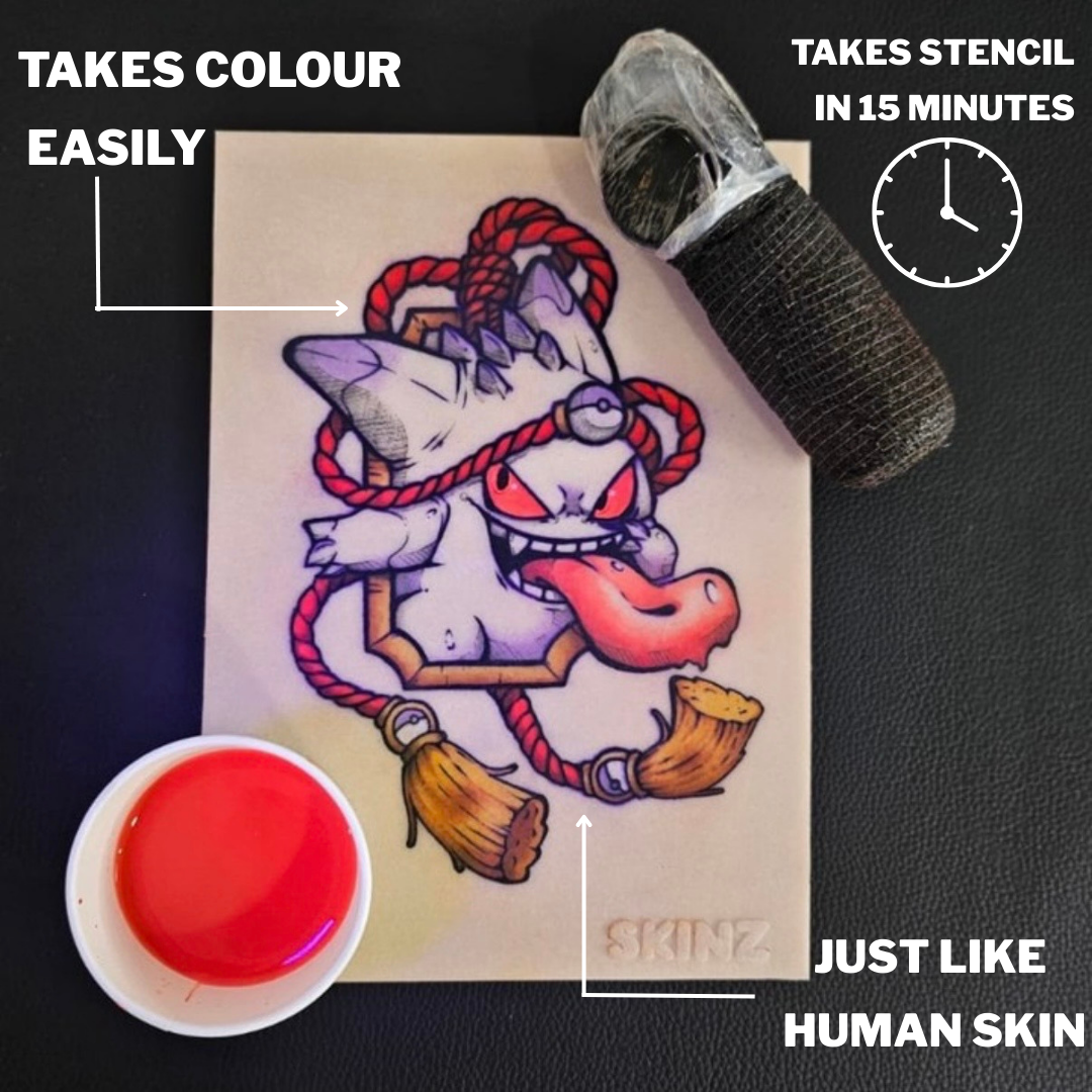 Tattoo Practice Skin | Size Small A5 | Single Sheet