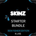 Tattoo Practice Skin | Size Small A5 | Ben Fisher Pack of 4