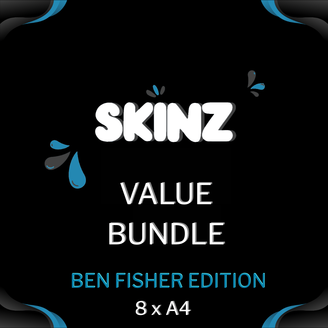 Tattoo Practice Skin | Size Med A4 | Ben Fisher Pack of 8