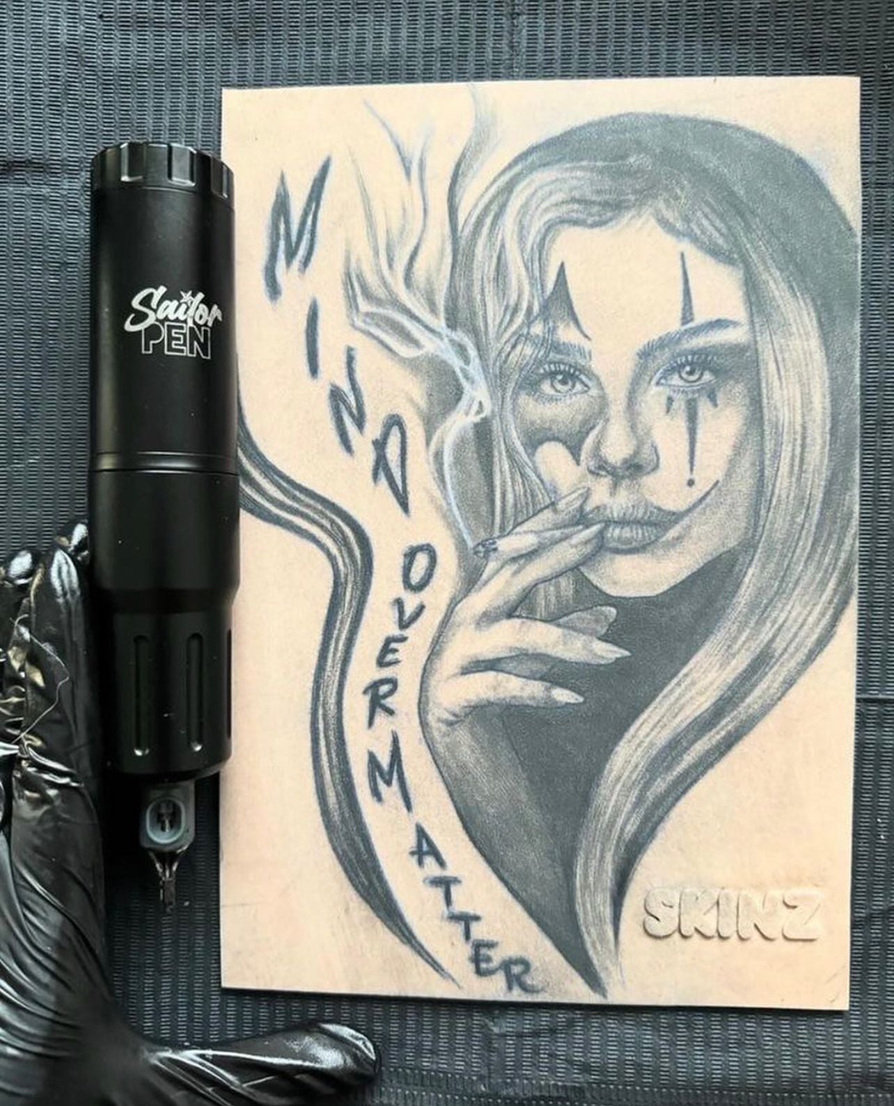 Tattoo Practice Skin | Sample Size A7 | Single Sheet