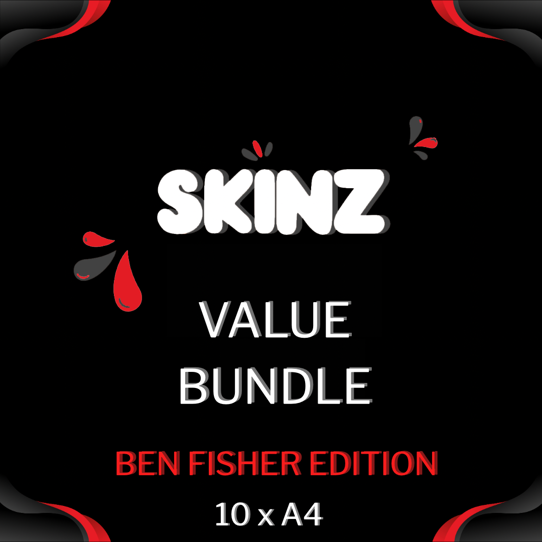 A4 - Skinz™ x Ben Fisher - Pack of 10