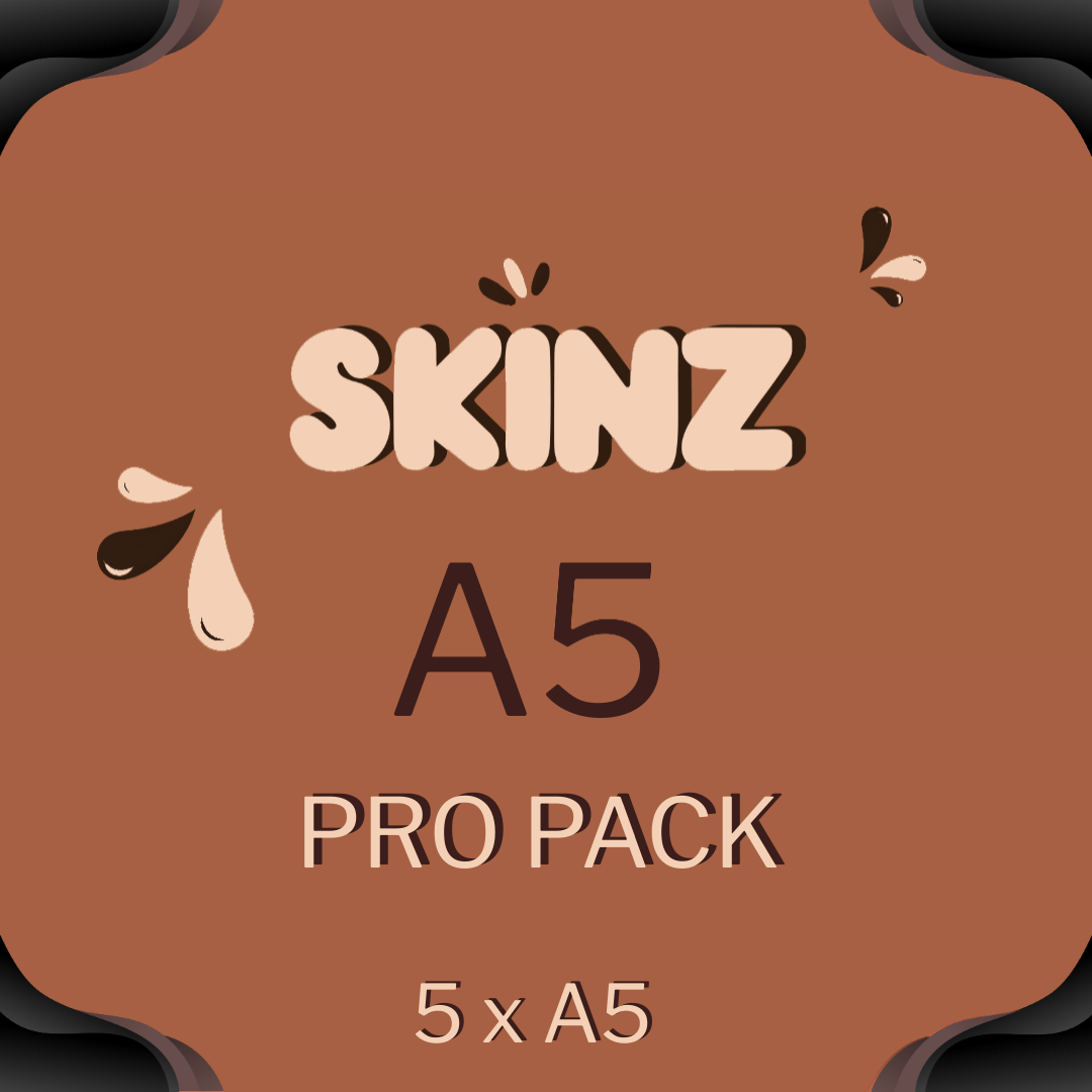 Tattoo Practice Skin | Size Small A5 | Pack of 5